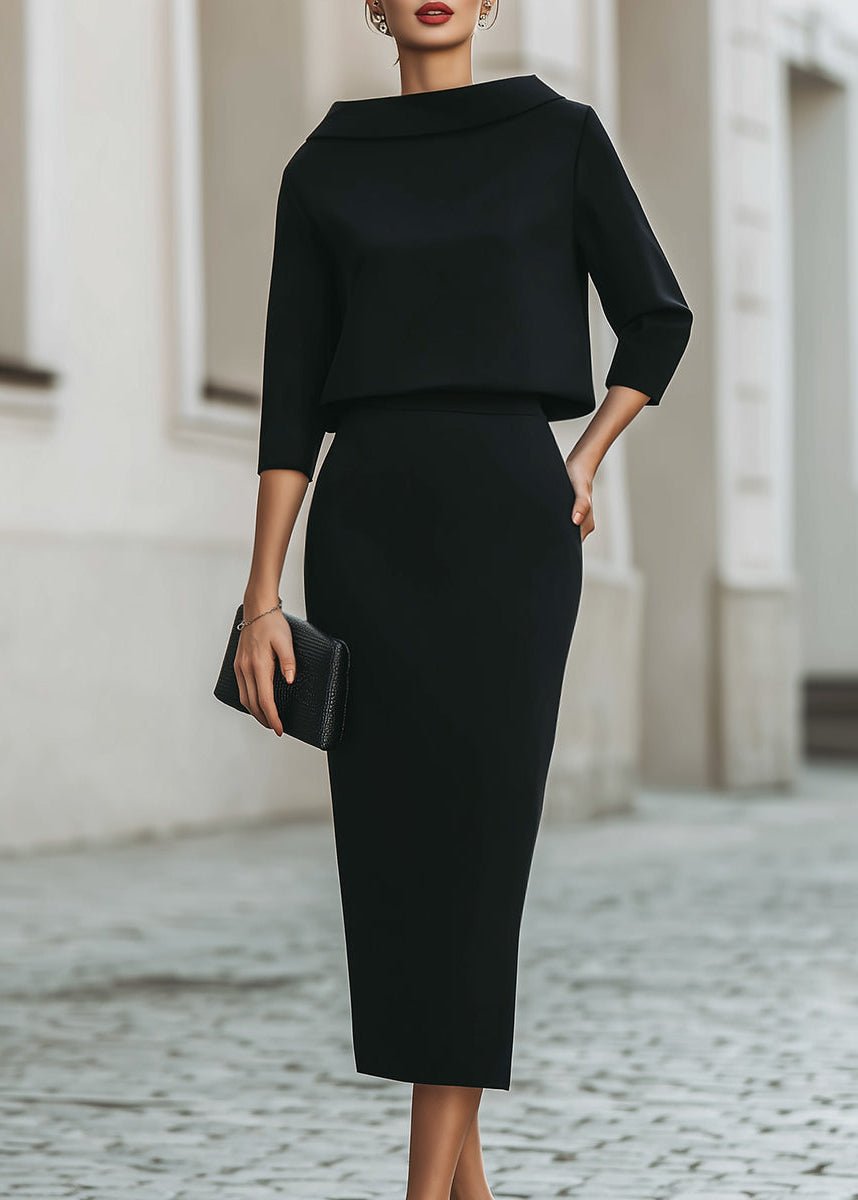 Jacqueline | Elegant & Trendy Two Piece Skirt Set 0