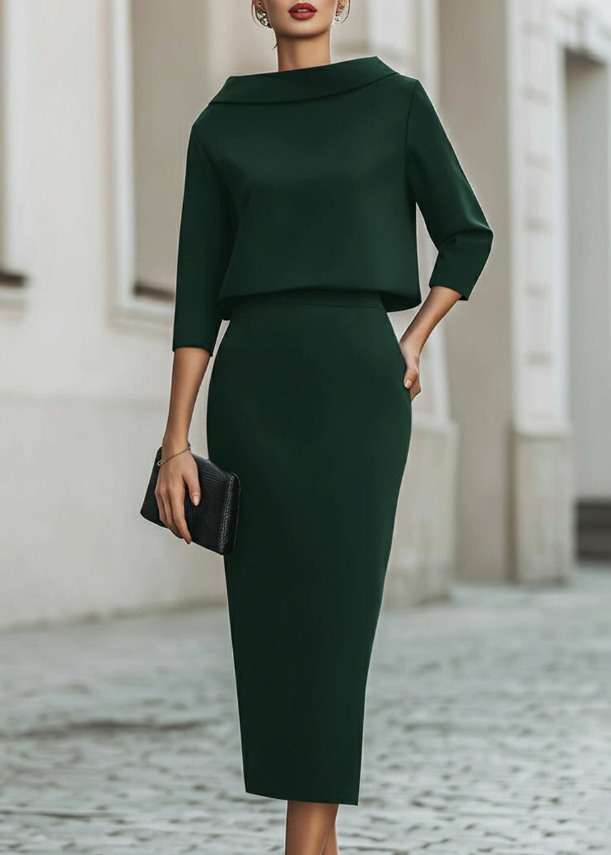 Jacqueline | Elegant & Trendy Two Piece Skirt Set 9