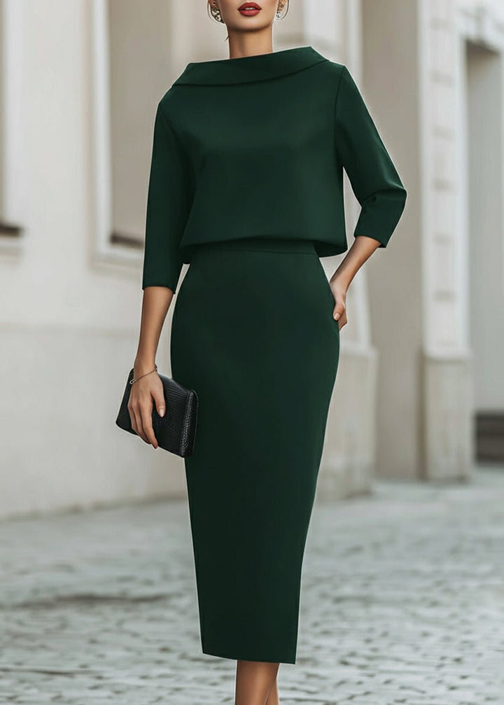 Jacqueline | Elegant & Trendy Two Piece Skirt Set 9