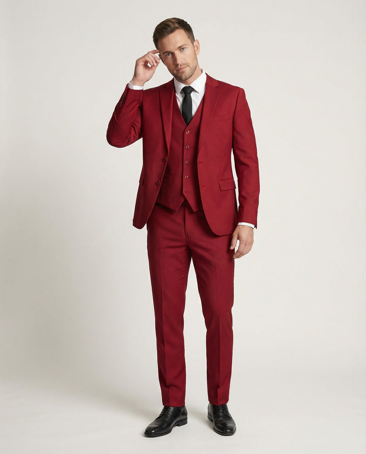 James | Elegant & Tailored Men's Three-Piece Suit 0