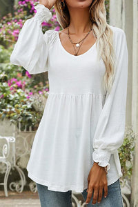 Abigail | Tunica Babydoll con Vita Impero