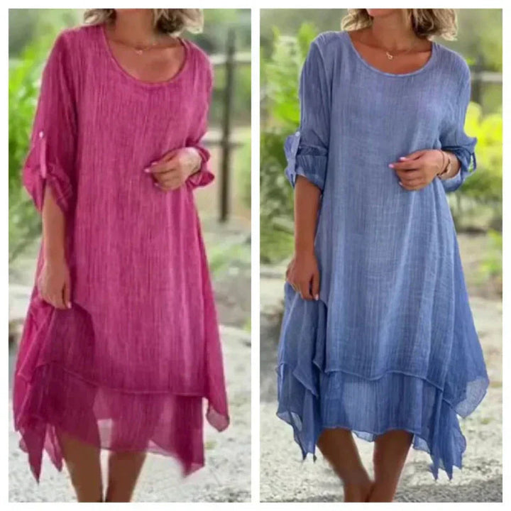 Janice | Elegant & Flowing Women's Summer Dress 6
