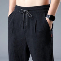 Liam | Ice Silk Leichte Streetwear-Jogginghosen