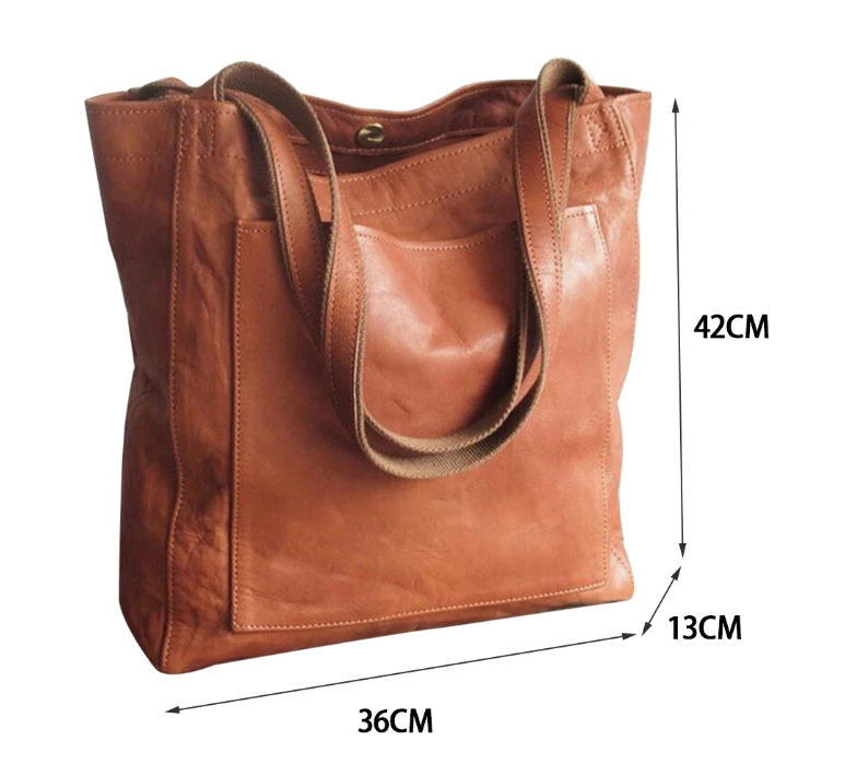 Jax | Sophisticated, Versatile Vegan Leather Handbag & Tote Bag for Everyday Use 8