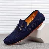 Ethan | Mocassini in pelle traforata premium e casual