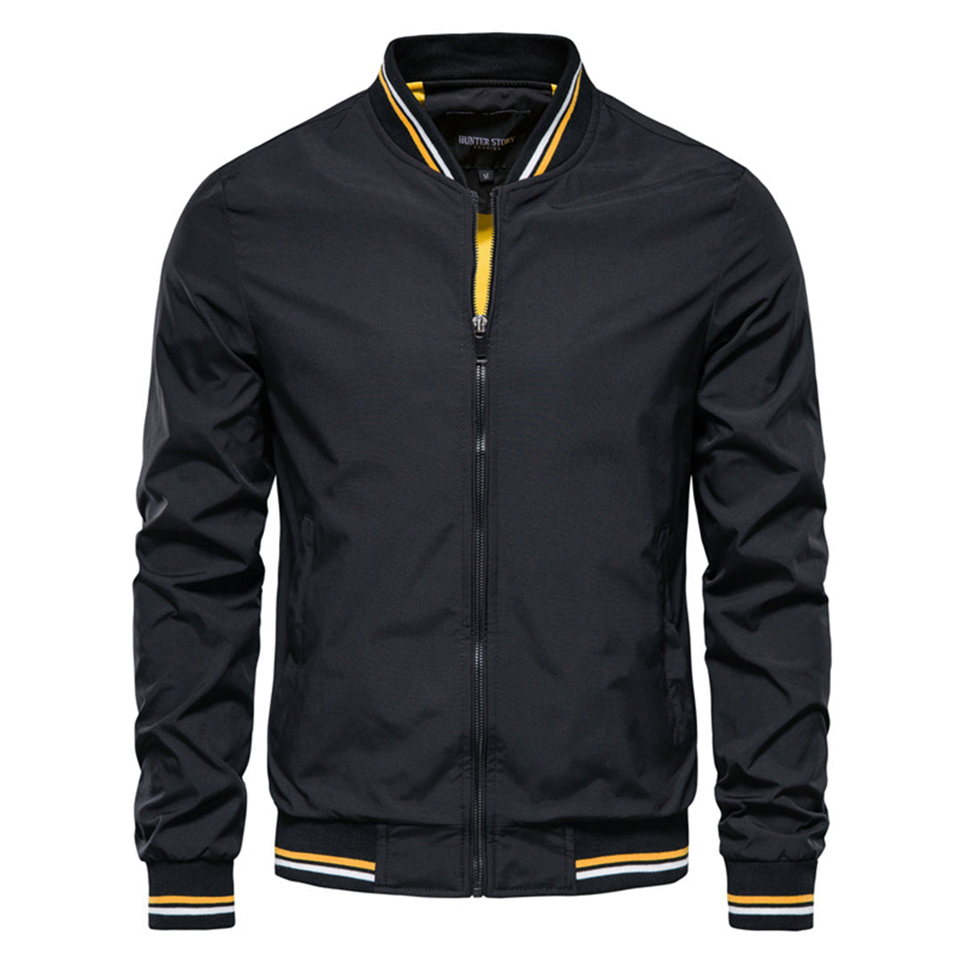 Jeffrey | Modern Slim-Fit Lightweight Bomber Jacket 10