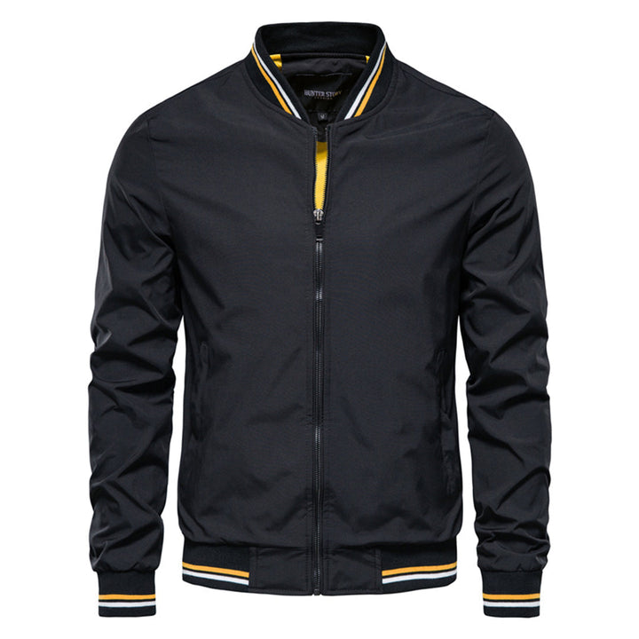 Jeffrey | Modern Slim-Fit Lightweight Bomber Jacket 10