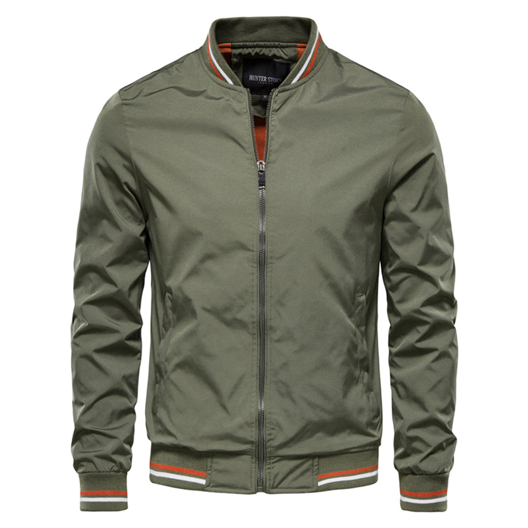 Jeffrey | Modern Slim-Fit Lightweight Bomber Jacket 7