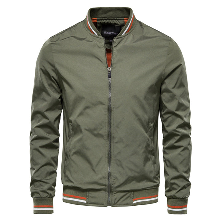 Jeffrey | Modern Slim-Fit Lightweight Bomber Jacket 7