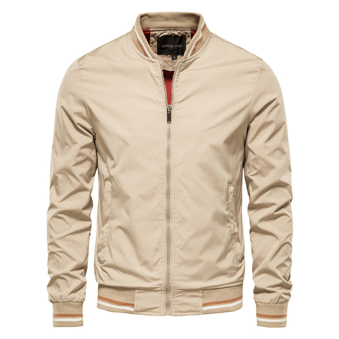Jeffrey | Modern Slim-Fit Lightweight Bomber Jacket 8
