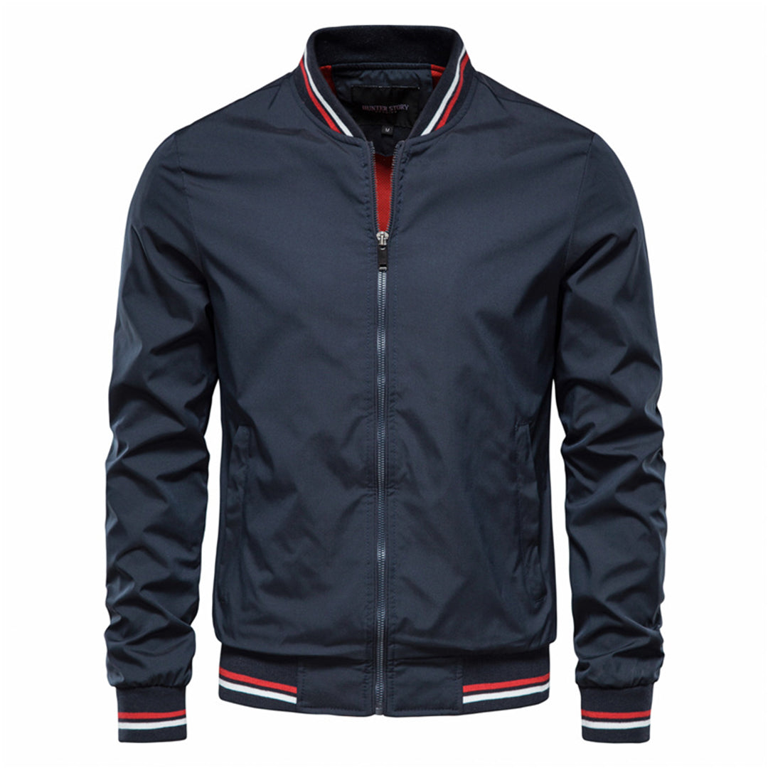 Jeffrey | Modern Slim-Fit Lightweight Bomber Jacket 9