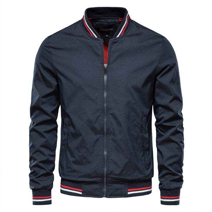 Jeffrey | Modern Slim-Fit Lightweight Bomber Jacket 9
