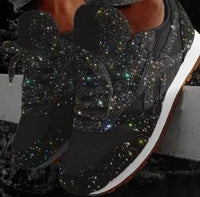 Lurexa | Sneakers con Zeppa Glitterata