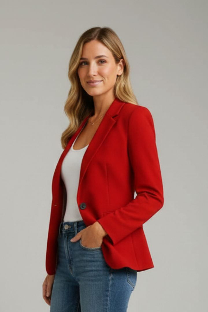 Jessica | Tailored Notched Lapel Professional Blazer 3