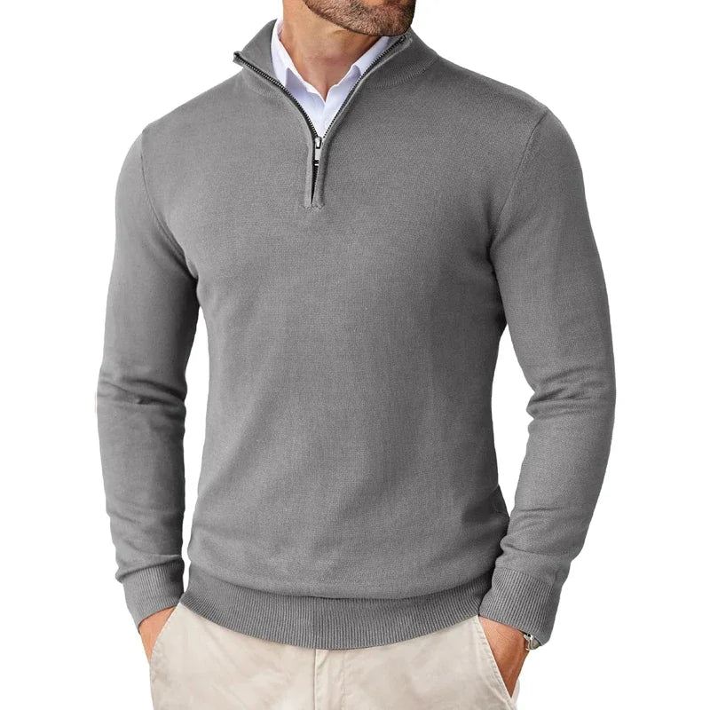 Jibbe | Men's Half Zip Sweater – Comfortable, Stylish & Versatile 11