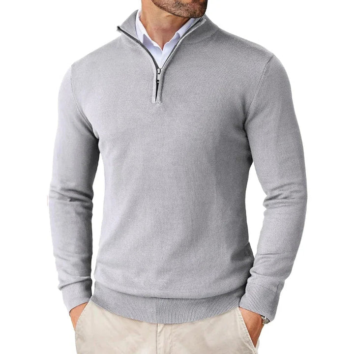 Jibbe | Men's Half Zip Sweater – Comfortable, Stylish & Versatile 9