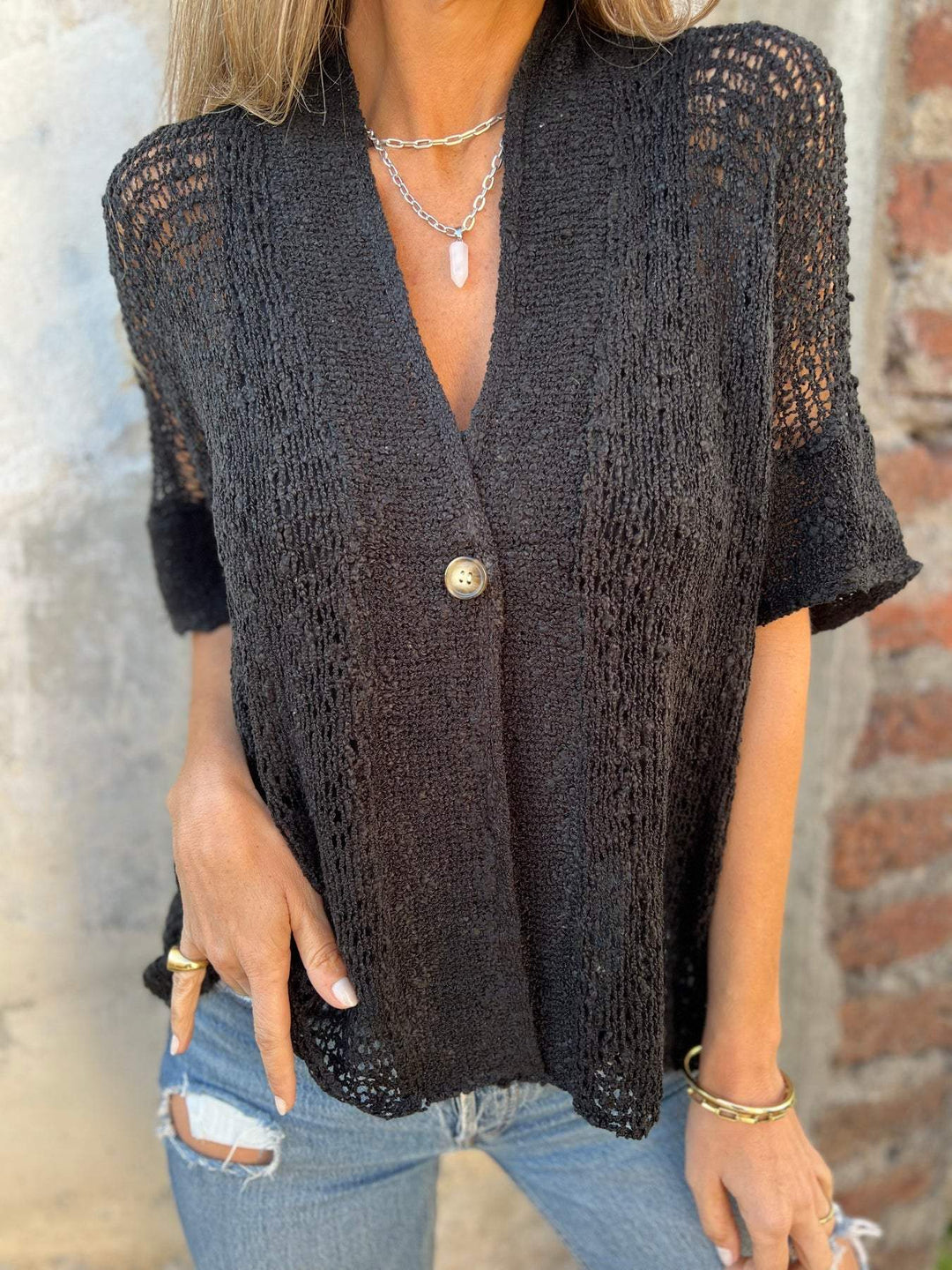 Jildou | Elegant Knitted Top for Women 6