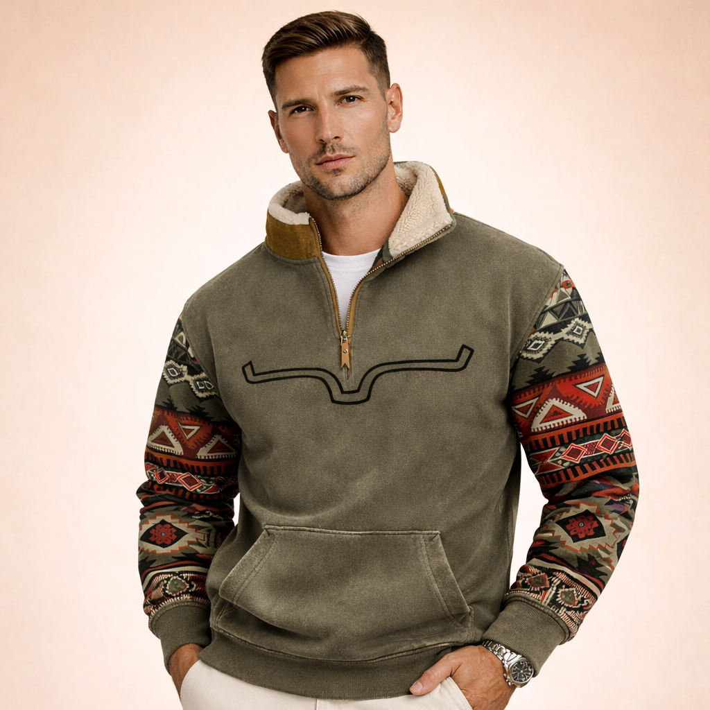 Jilles | Men’s Quarter Zip Sweater – Stylish, Comfortable & Versatile 7