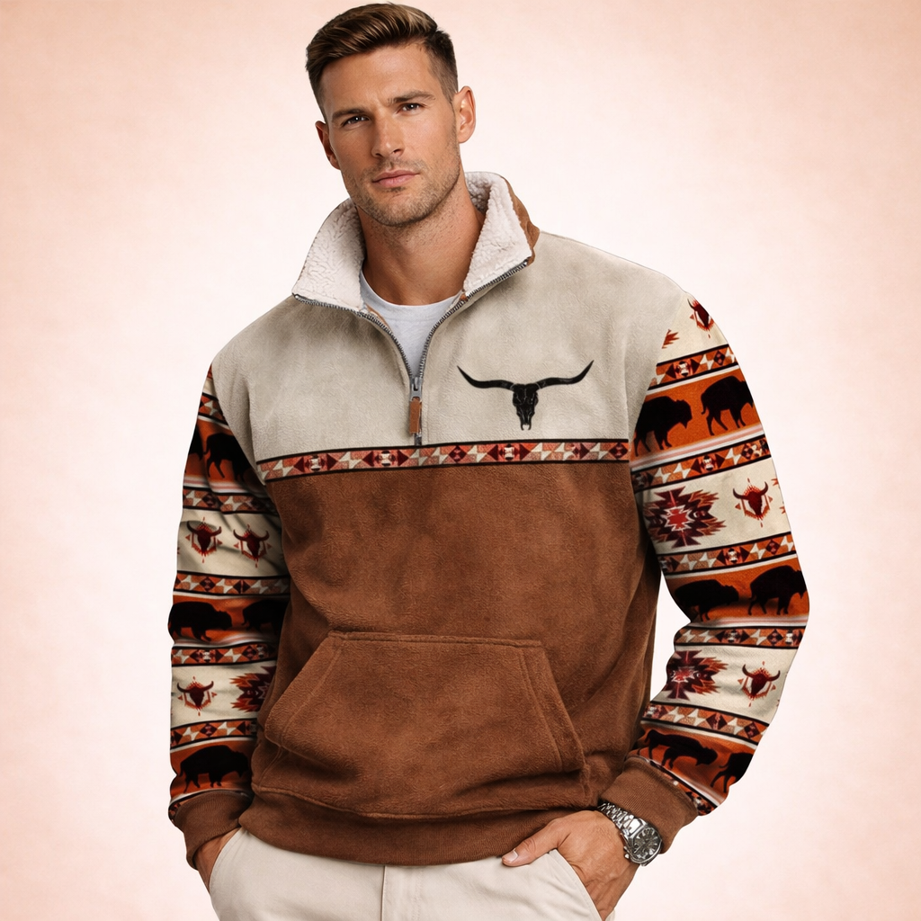 Jilles | Men’s Quarter Zip Sweater – Stylish, Comfortable & Versatile 8