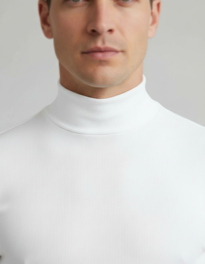 Jonathan | Premium Slim-Fit Men's Turtleneck T-Shirt 4