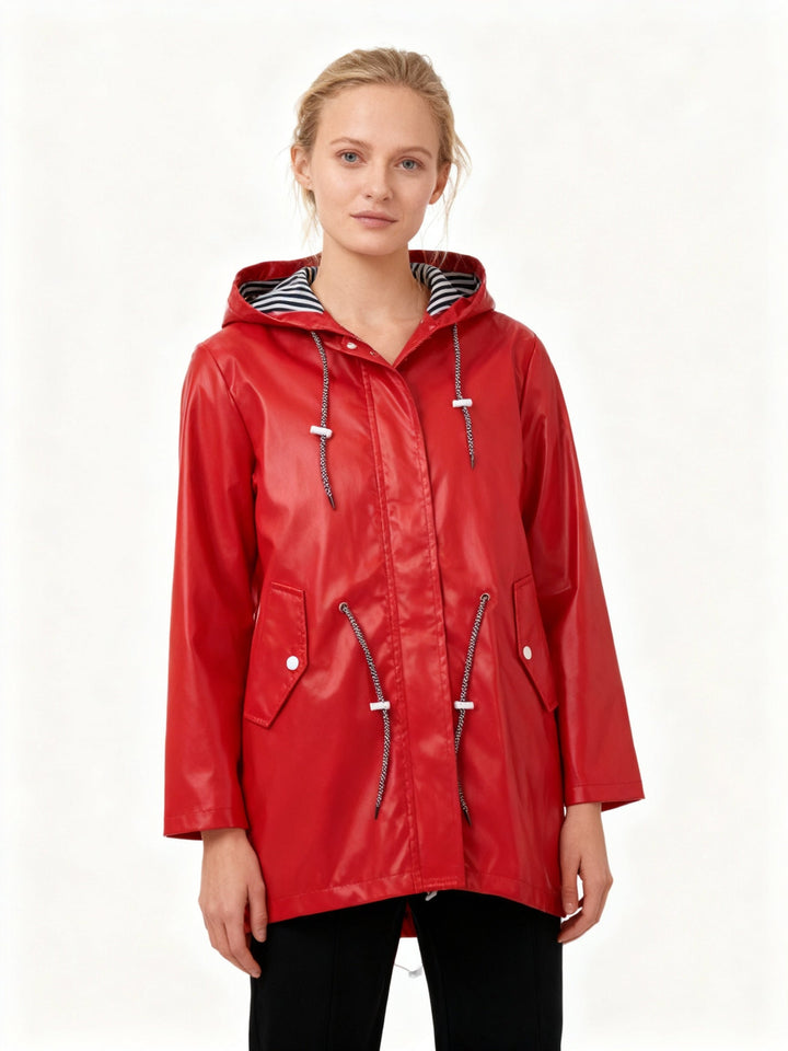 Jovia | Women's Jacket Waterproof Loose Fit Casual Stylish 5