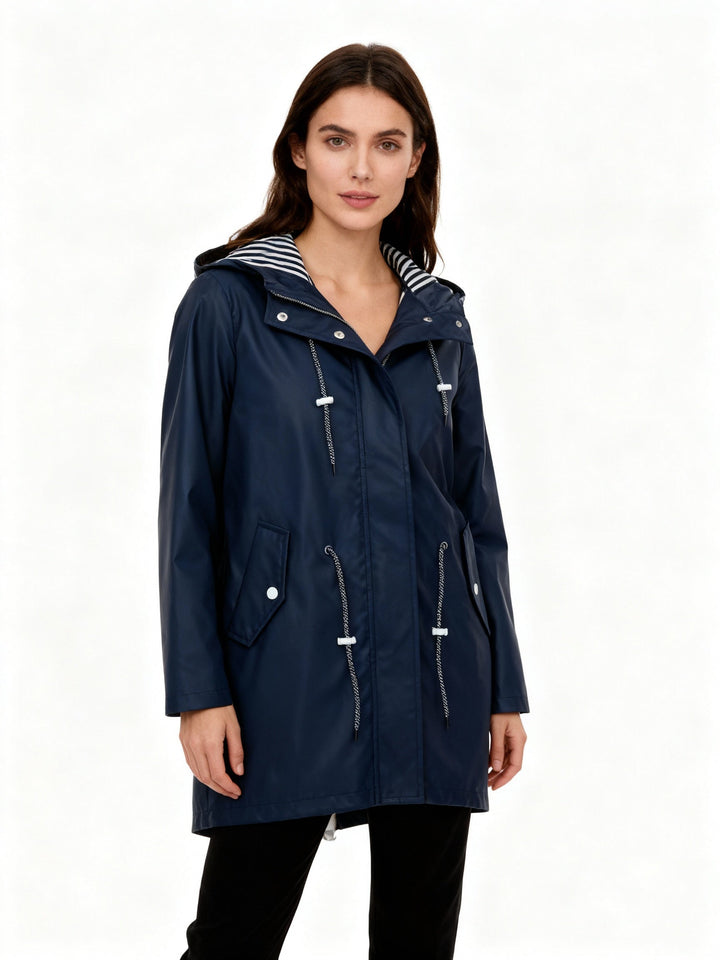 Jovia | Women's Jacket Waterproof Loose Fit Casual Stylish 7