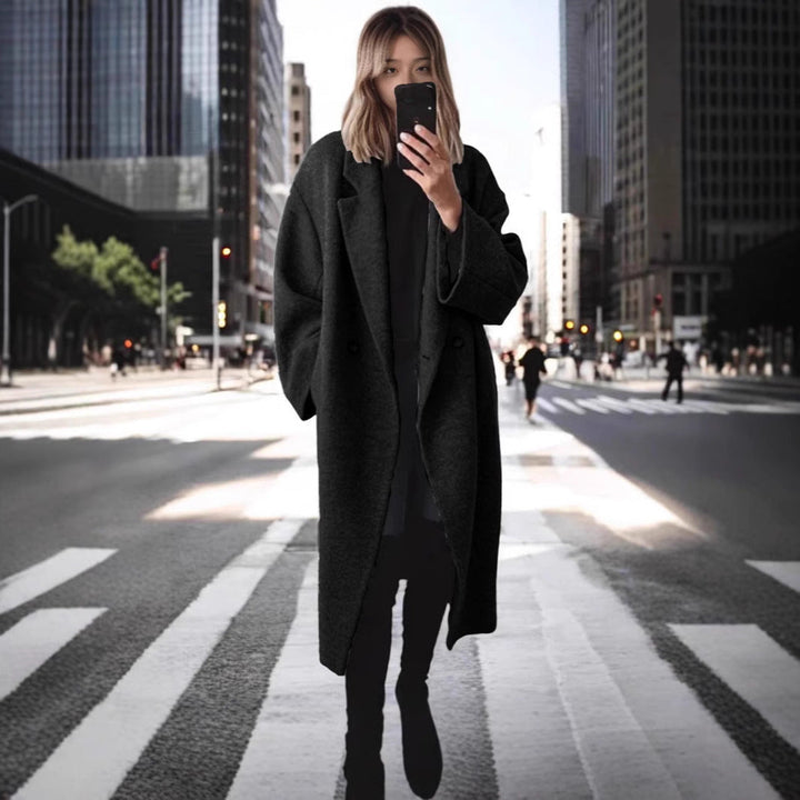Jovian | Women's Wool Coat – Elegant, Oversized & Versatile Winter Outerwear 1