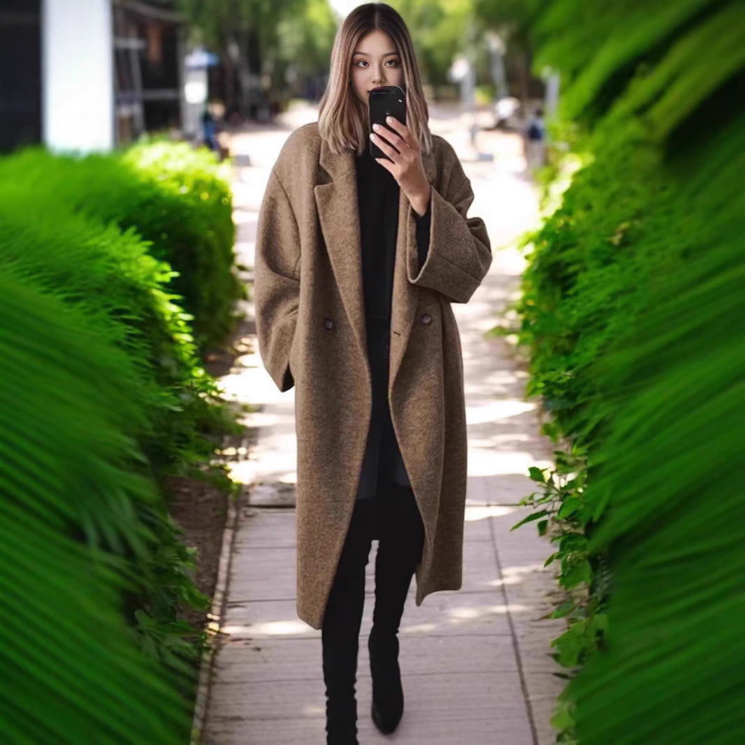 Jovian | Women's Wool Coat – Elegant, Oversized & Versatile Winter Outerwear 2