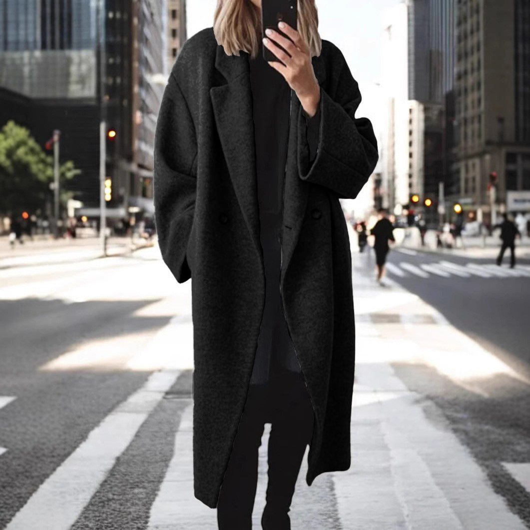 Jovian | Women's Wool Coat – Elegant, Oversized & Versatile Winter Outerwear 7