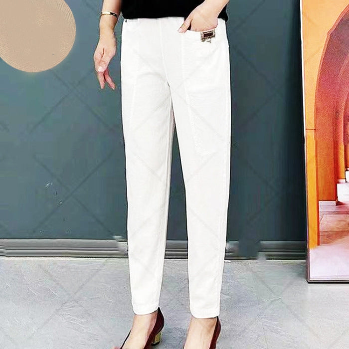 Julia | Comfortable and stylish cotton trousers 4