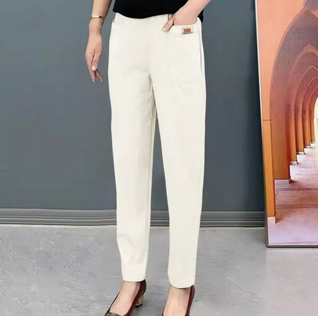 Julia | Comfortable and stylish cotton trousers 6