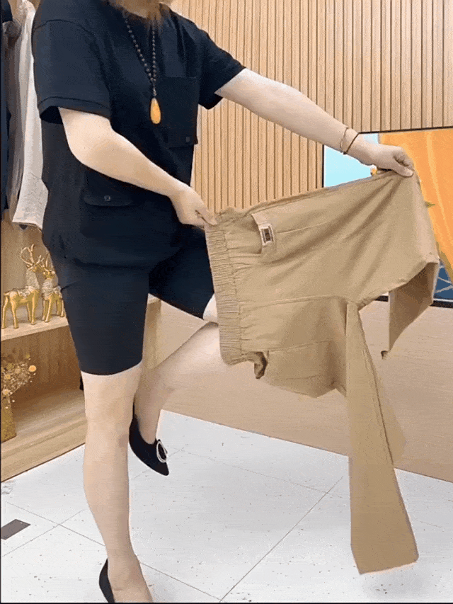 Julia | Comfortable and stylish cotton trousers 8