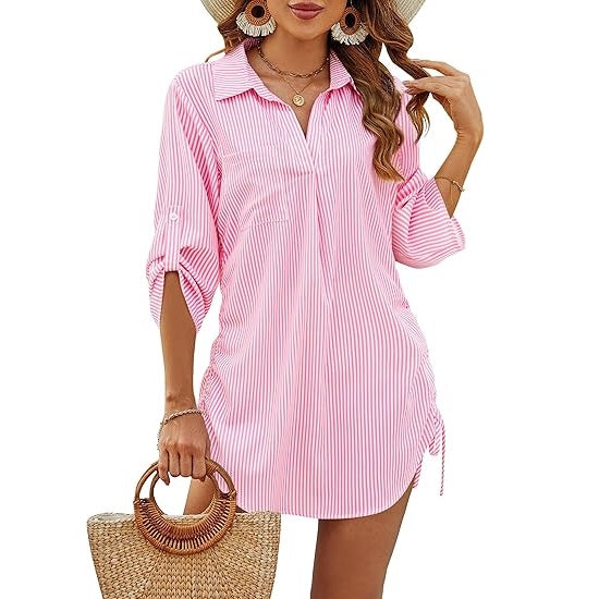 Julia | Lightweight, Breathable & Adjustable Beach Shirt 3