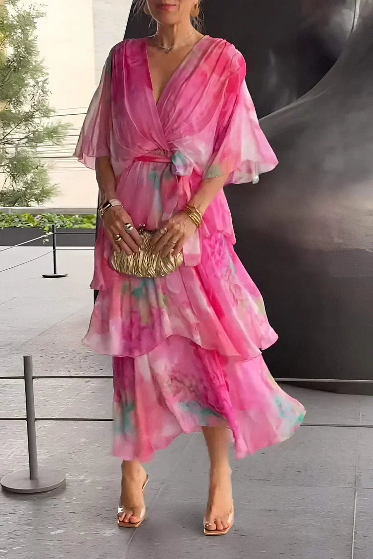 Julia | Timeless and flowing chiffon dress 4