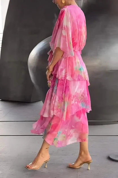Julia | Timeless and flowing chiffon dress 5