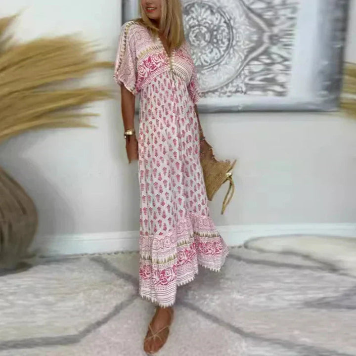 Juliette | Flowing & Stylish Women's Printed Maxi Dress 1