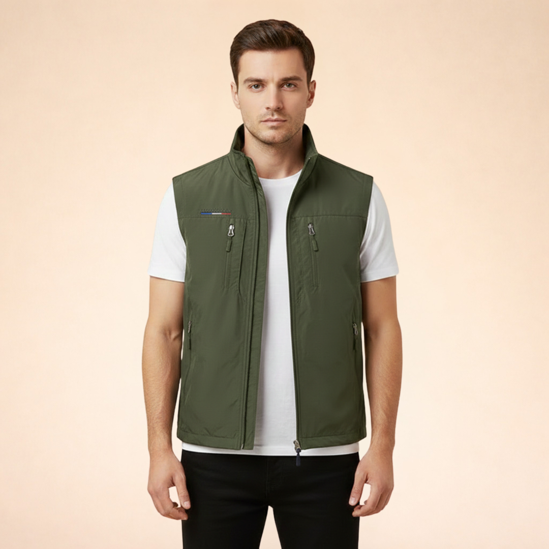 Kaden | Cargo Vest Mens – Lightweight, Breathable & Versatile 2