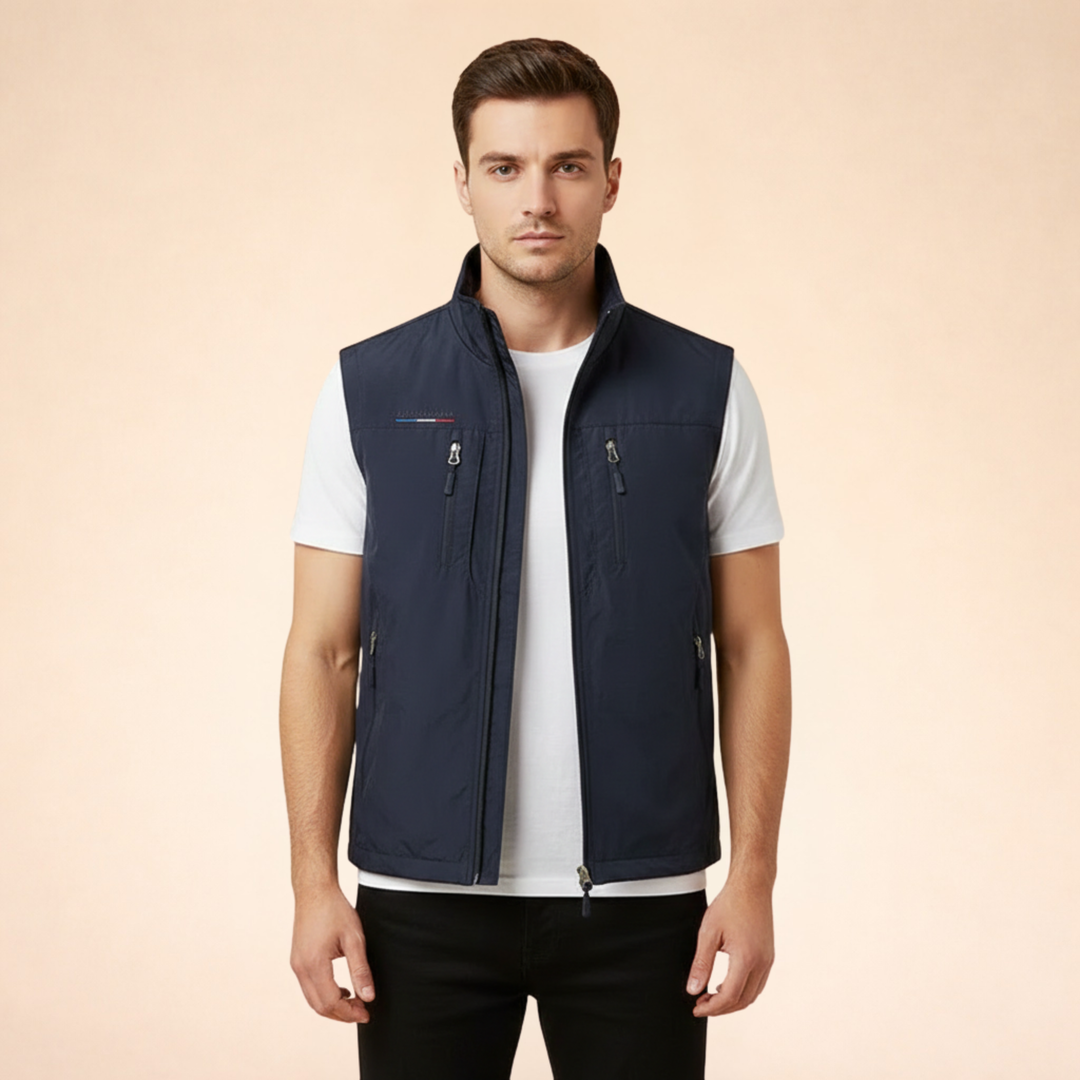 Kaden | Cargo Vest Mens – Lightweight, Breathable & Versatile 3