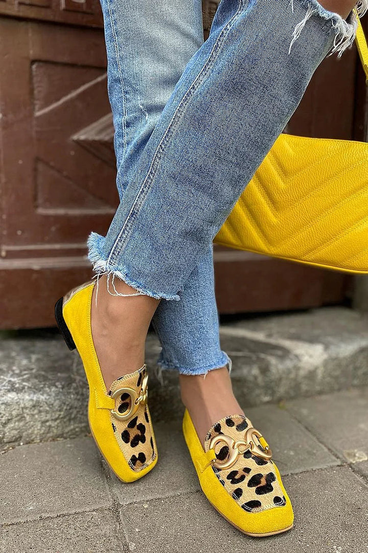 Katrin | Extravagant loafers with a sunny accent 1