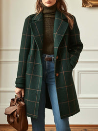 Valencia | Eleganter Tweedmantel für Damen