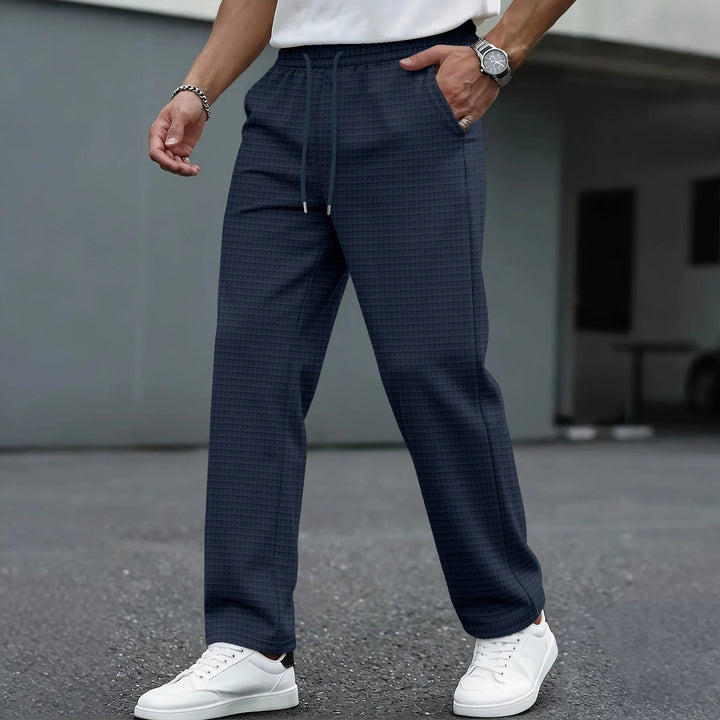 Koa | Lightweight Checkered Leisure Trousers 3