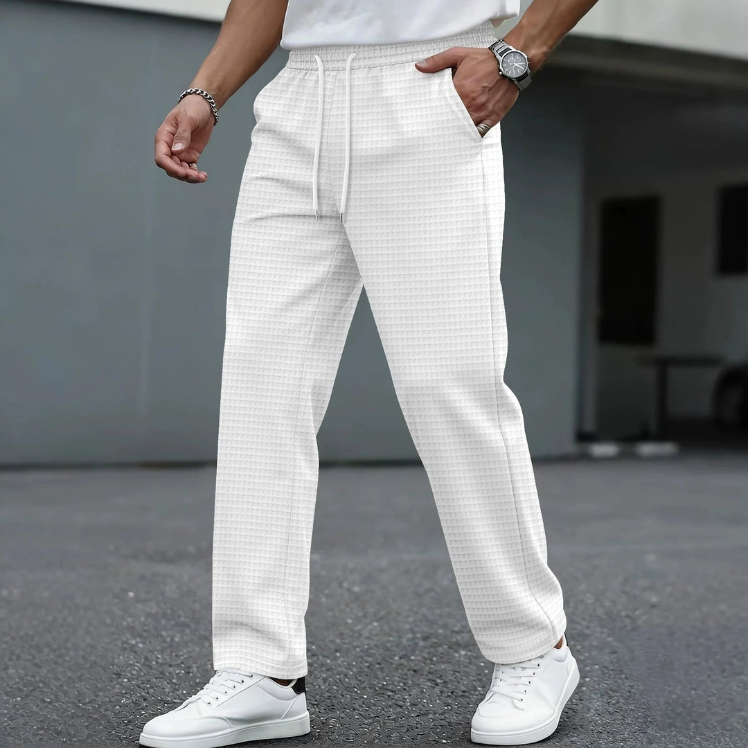 Koa | Lightweight Checkered Leisure Trousers 6