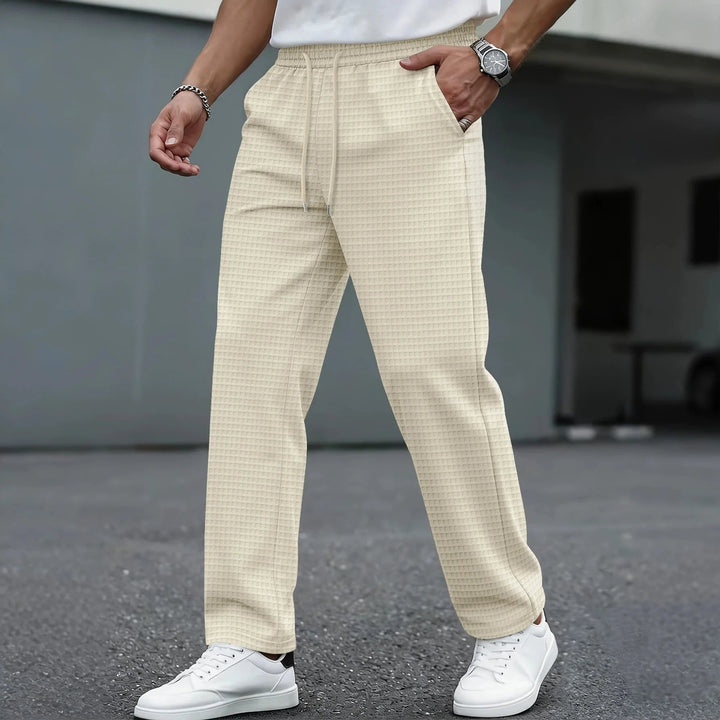 Koa | Lightweight Checkered Leisure Trousers 7