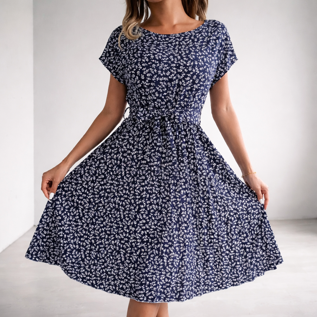 Laberge | Elegant Floral-Inspired Summer Dress 0