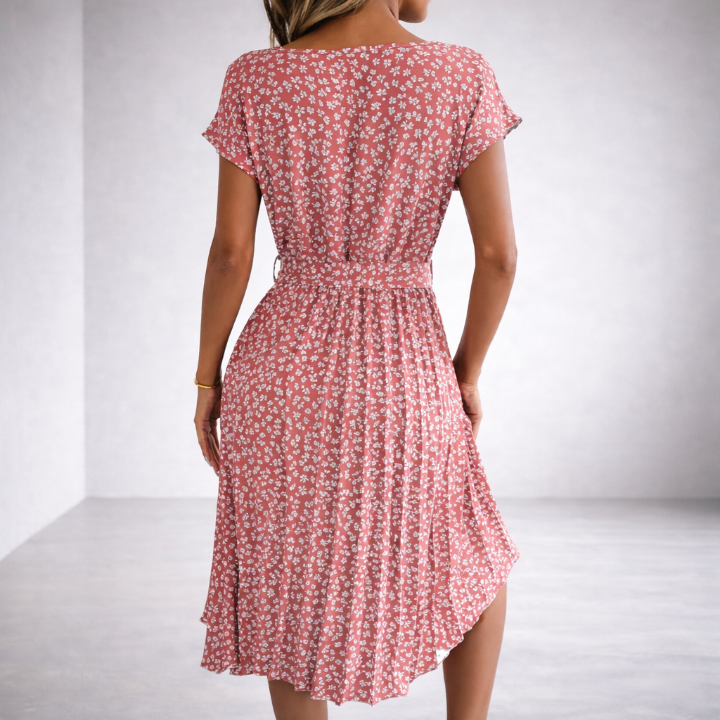 Laberge | Elegant Floral-Inspired Summer Dress 6