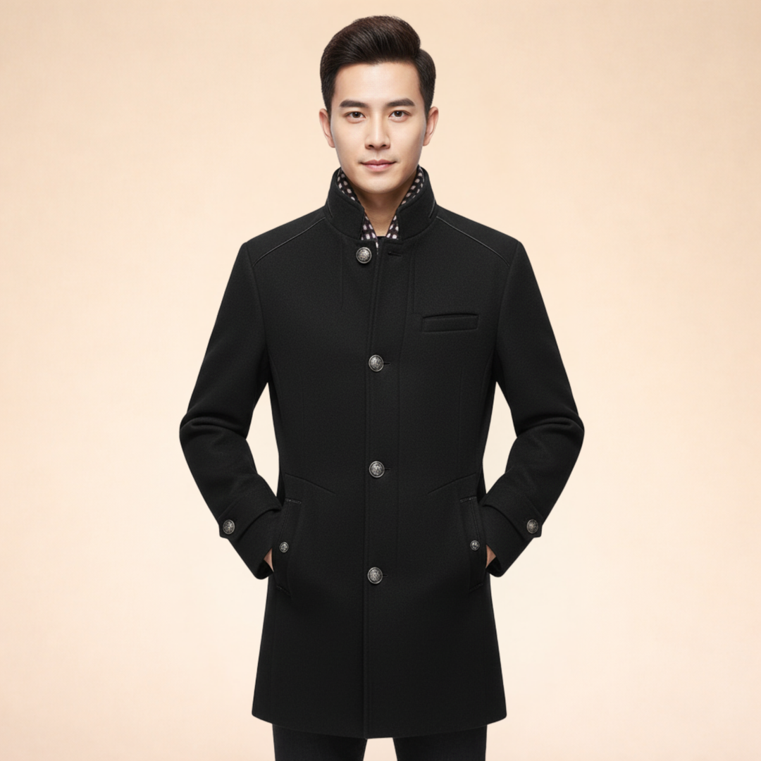 Lelio | Winter Coat – Elegant, Warm & Versatile Wool Design 2