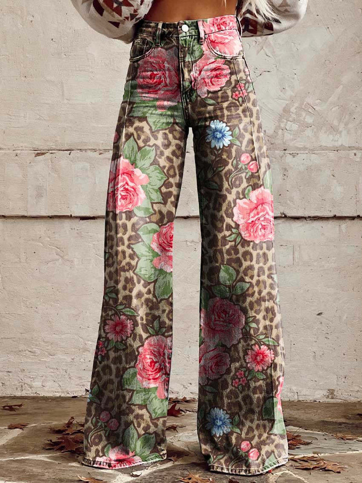 Lena | Comfortable and Airy Wide Jeans 2