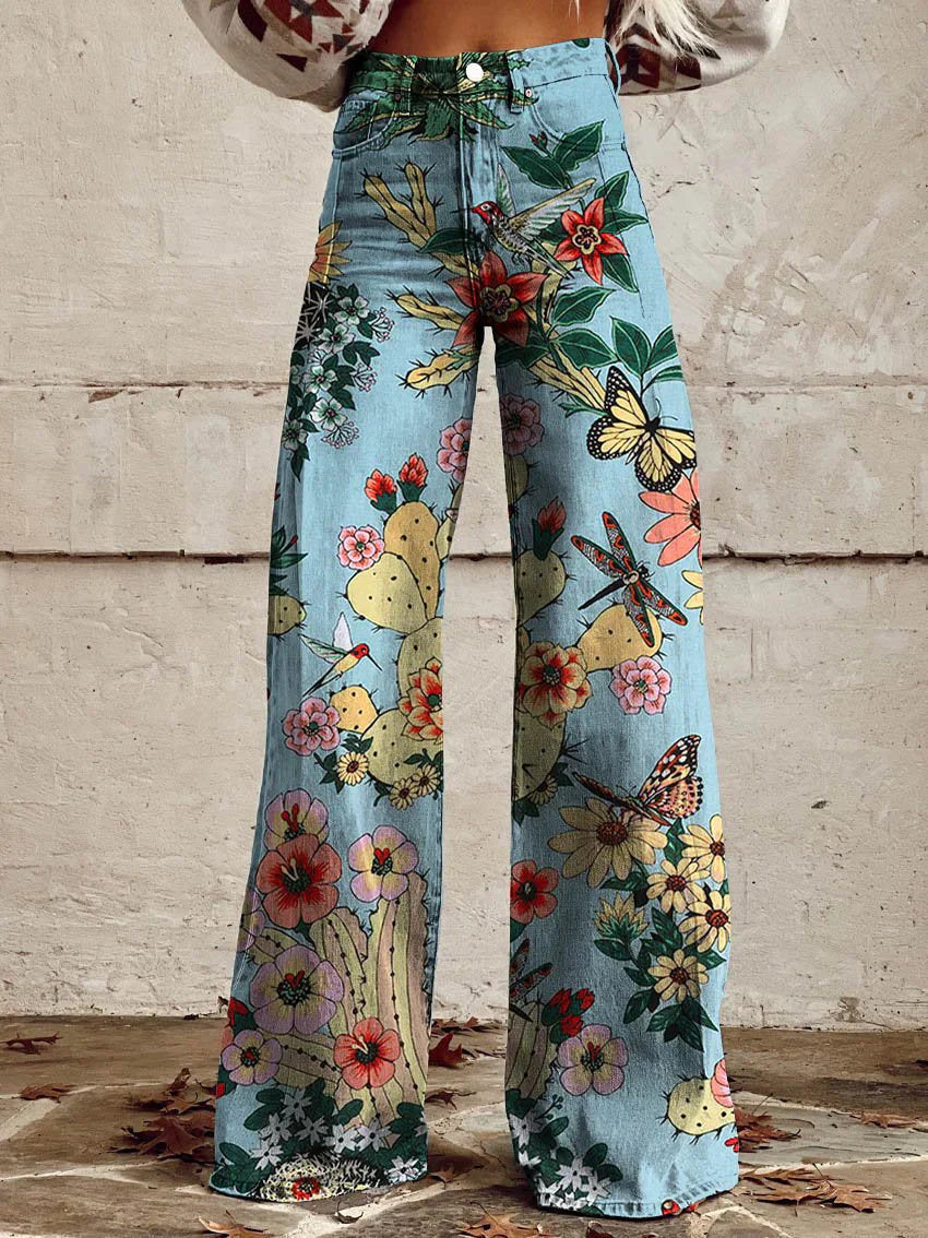 Lena | Comfortable and Airy Wide Jeans 5