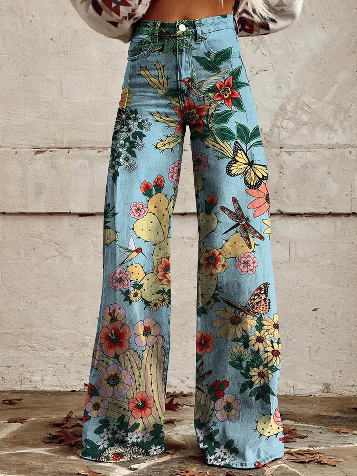 Lena | Comfortable and Airy Wide Jeans 5