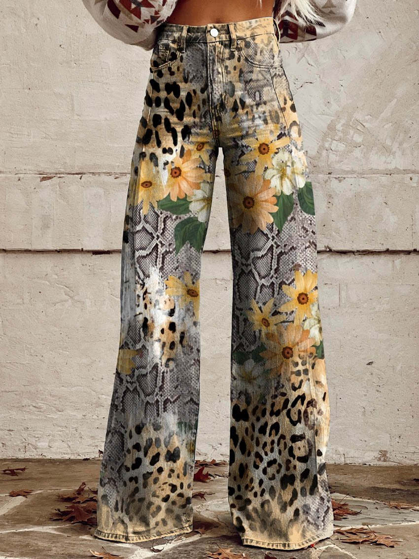 Lena | Comfortable and Airy Wide Jeans 8